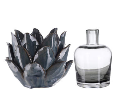 Lysestage & Vase, ASM